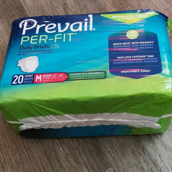 NEW PREVAIL PER- FIT DAiLY UNDERWEAR 20 COUNT - Picture 1 of 4